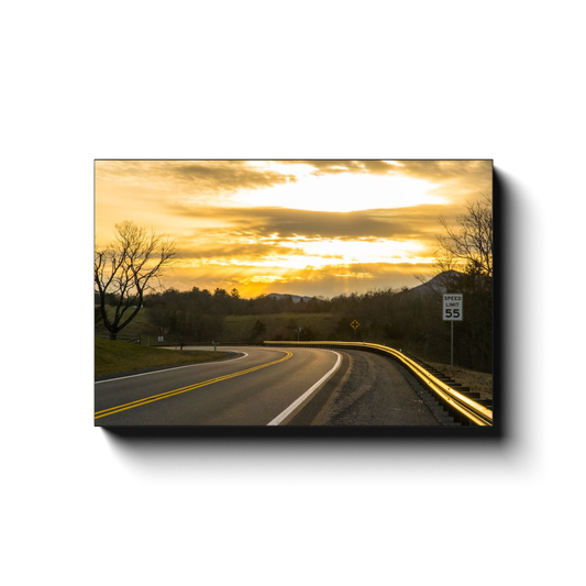 Golden Sky and Curves - photodecor.net